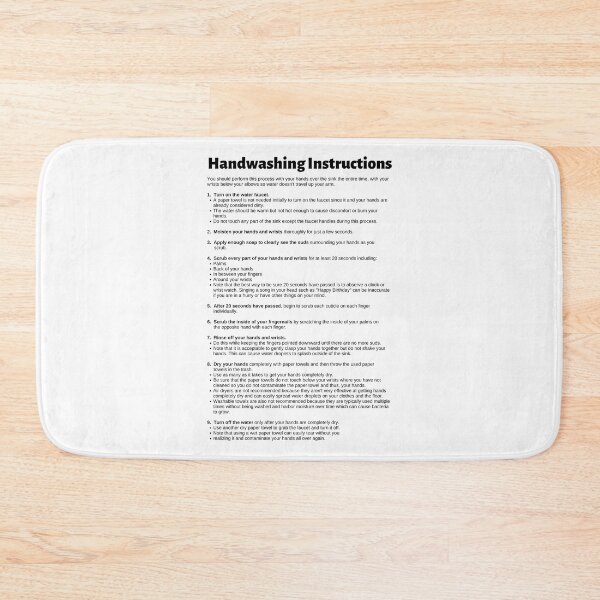 Item preview, Handwashing Instructions Step by Step Chart designed and sold by Caregiverology.