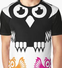 Vector Owl Graphic T-Shirt