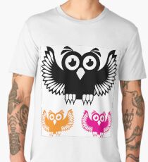 Vector Owl Men's Premium T-Shirt