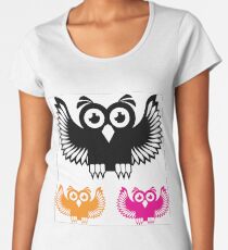 Vector Owl Women's Premium T-Shirt