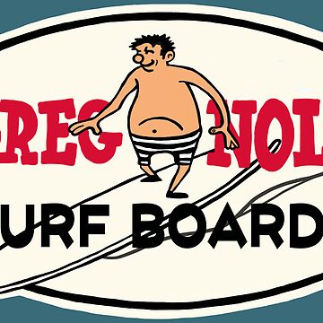Artwork thumbnail, Greg Noll surfboards vintage surfer by Kludoman