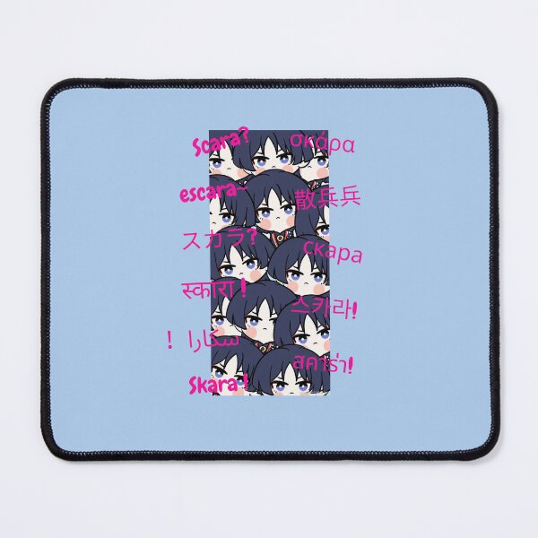 Item preview, Chibi Scaramouche Genshin Impact Fanart Scara in Multiple Languages designed and sold by feach.