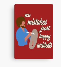 Happy Accidents Canvas Print