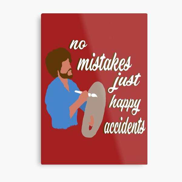 Happy Accidents Metal Print