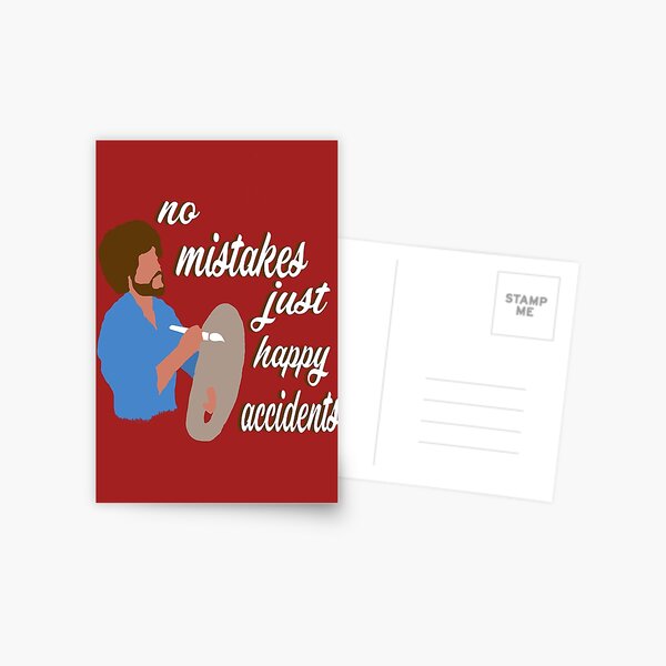 Happy Accidents Postcard