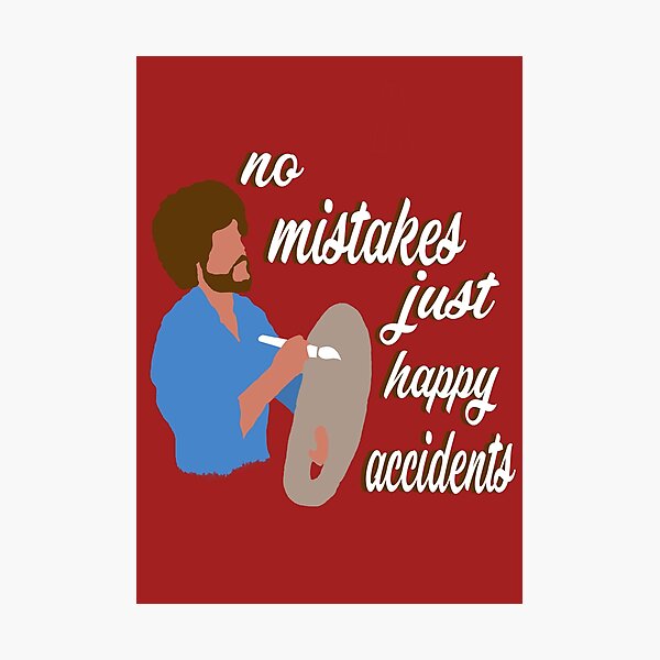 Happy Accidents Photographic Print