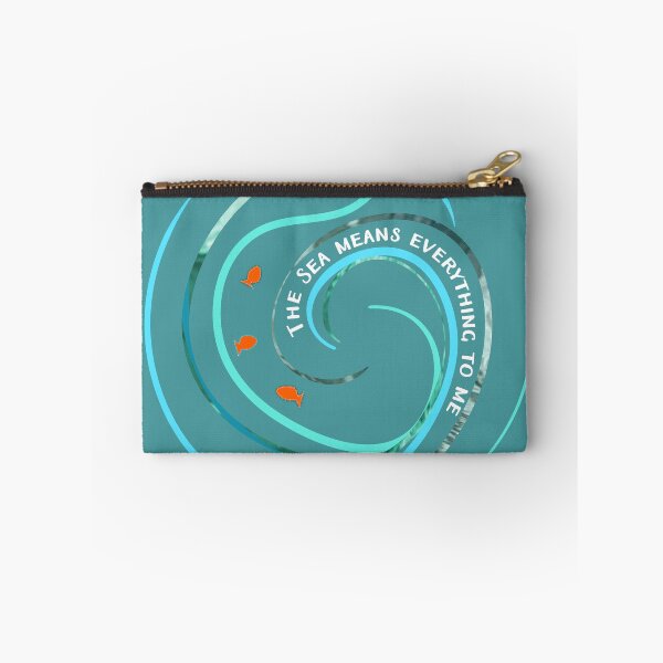 Item preview, Wild open water swimming, winter bathers. The sea means everything to me fun for swimmer lovers. Caroline Laursen Original designed and sold by Caroline Laursen.