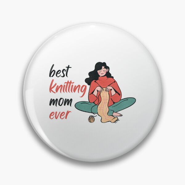 Item preview, Best Knitting Mom Ever designed and sold by MoaaStore.