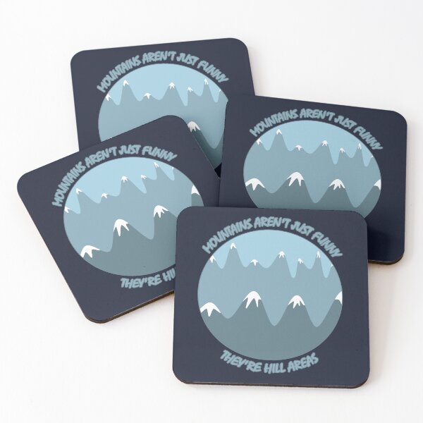 Item preview, Mountains aren't just funny, they're hill areas designed and sold by SolidEarthArt.