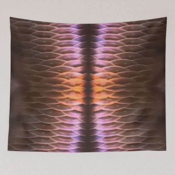 Item preview, Arowana Fish Scale Pattern Copper designed and sold by Artistability.