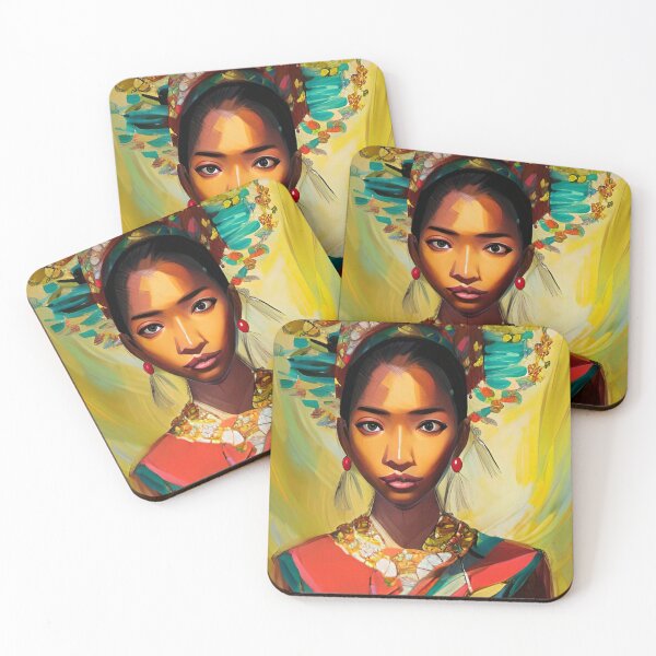 Item preview, Ethnic asian portrait designed and sold by Gaspar Avila.