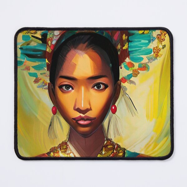 Item preview, Ethnic asian portrait designed and sold by Gaspar Avila.