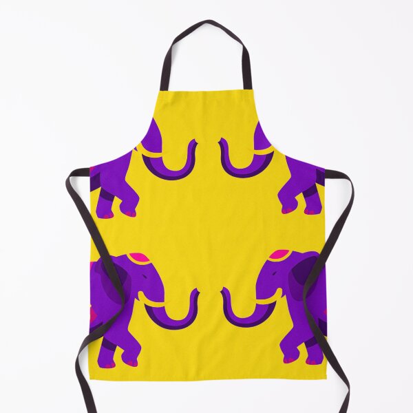 Item preview, Indian Festival Theme Elephant Artwork on Yellow Background designed and sold by deepakrode7.