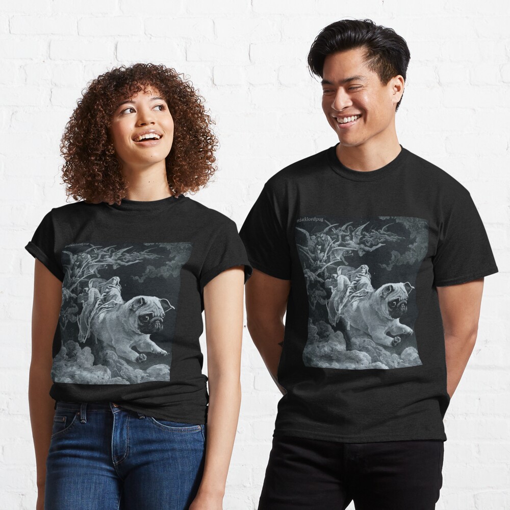 Death Rides a Pale Pug Classic T-Shirt