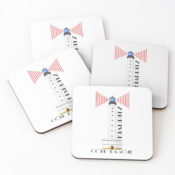Item preview, Biarritz Lighthouse - Basque Country designed and sold by retroDraw.