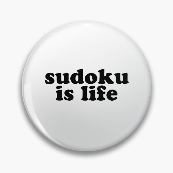 Item preview, Sudoku is Life | Black Font 1 designed and sold by beanibooi.