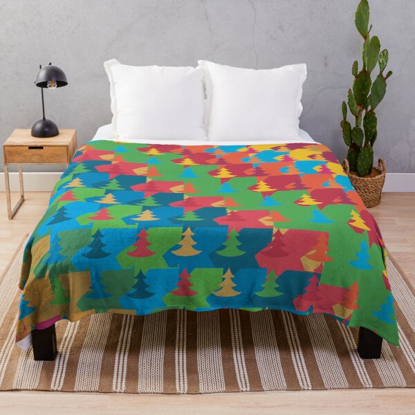 Item preview, Colorful christmas tree pattern design designed and sold by greatnorris.