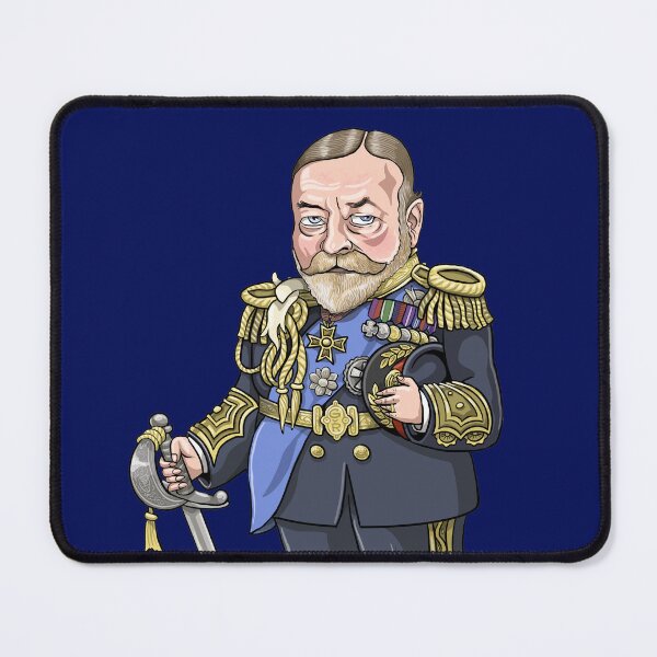 Item preview, King George V designed and sold by MacKaycartoons.