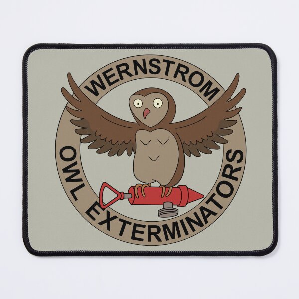 Item preview, Wernstrom Owl Exterminators designed and sold by Dr. Haircut.