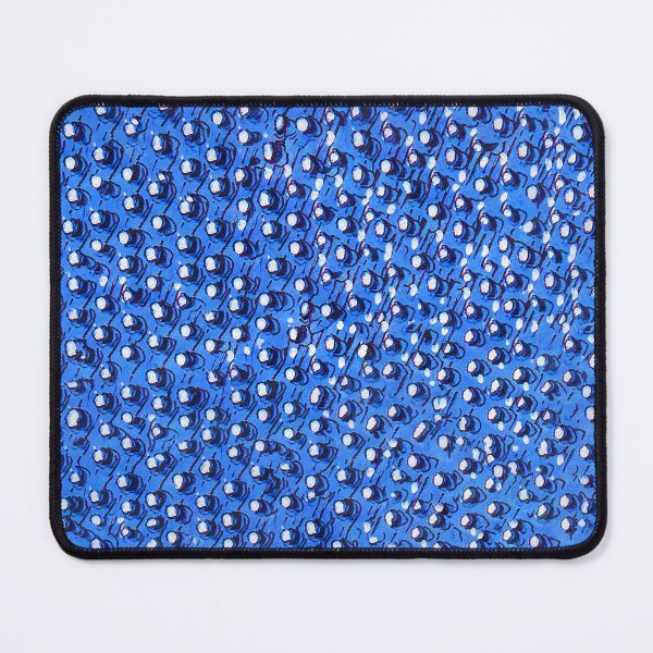 Item preview, Textile Patterns - Dots on Blue - From Vulturine Guinea Fowl designed and sold by KarendiBeeArts.