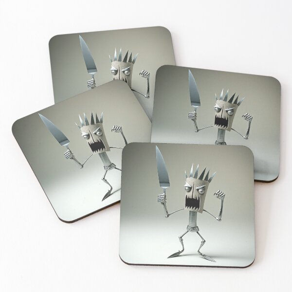 Artikelvorschau, Chef monster with a knife and fork entworfen und verkauft von mrlongfield.