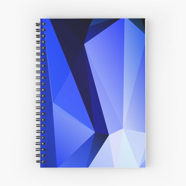 Item preview, Deep blue polygonal design  designed and sold by myikigai.