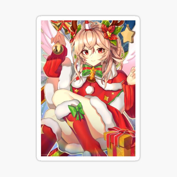 Weihnachts-Summoners War-Einhorn-Anime Sticker