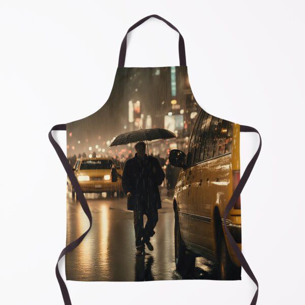 Item preview, Catching a yellow taxi in NYC in the rain. New York at night in the rain. designed and sold by justinasv775.