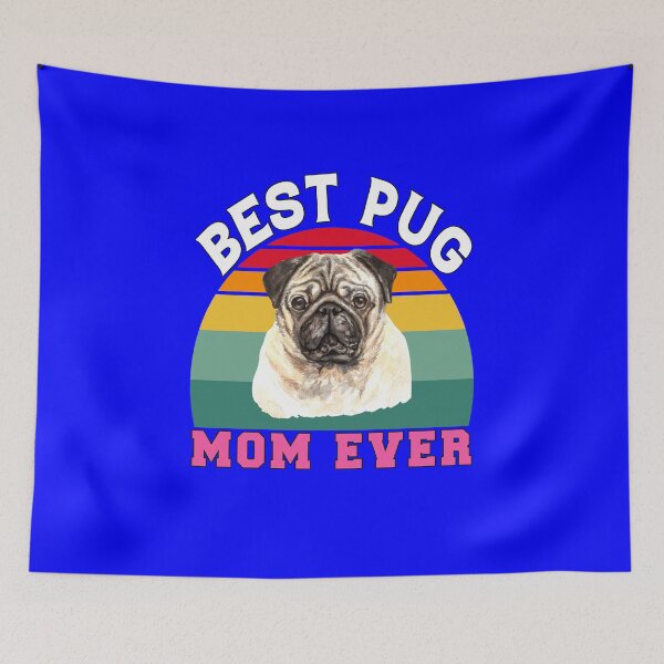 Item preview, Pug Dog Owner Best Pug Mom Ever designed and sold by fantasticdesign.