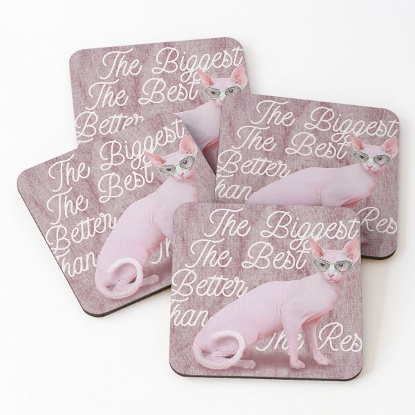 Item preview, The Biggest The Best, Funny Sphynx Cat  designed and sold by emporioamanoa.