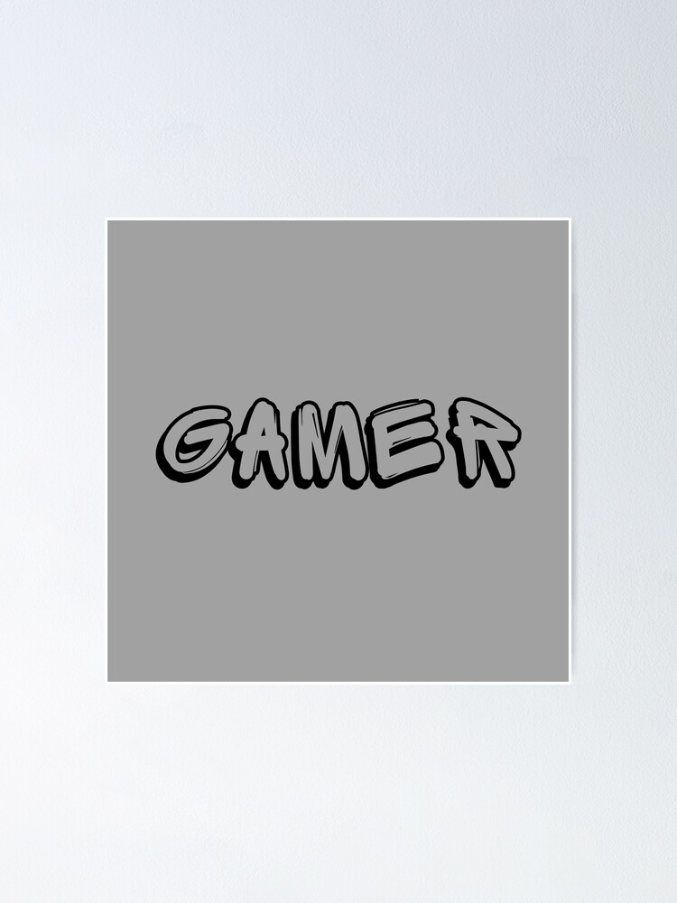 "Typical Gamer Gamer Girl Essential" Poster for Sale by TypicalGamers