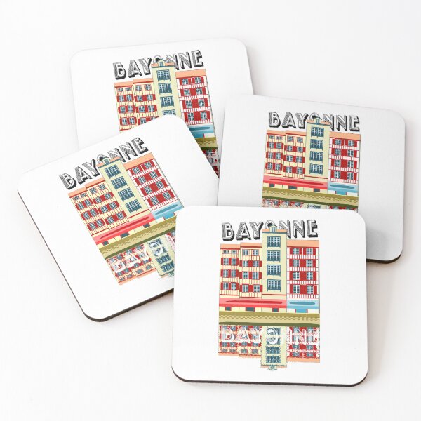 Item preview, LITTLE BAYONNE - BASQUE COUNTRY designed and sold by retroDraw.