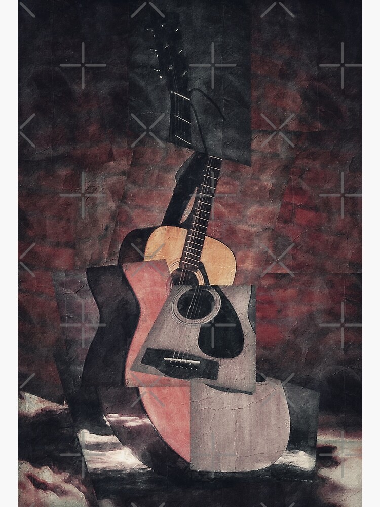 "The Art of Guitar Acoustic" Poster for Sale by ZiAttaArt Redbubble