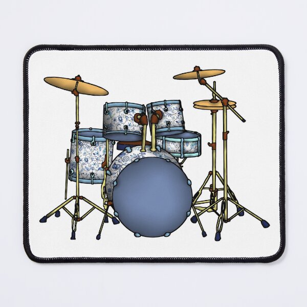 Item preview, Blue Vintage Drum Set designed and sold by kamkam19.