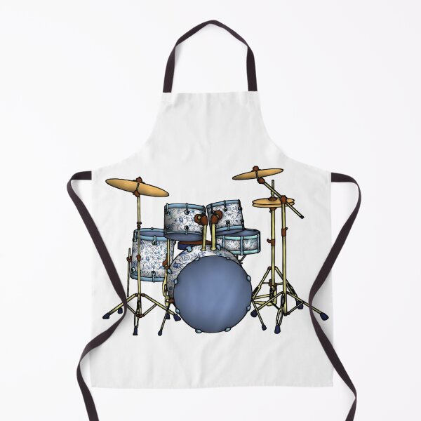 Item preview, Blue Vintage Drum Set designed and sold by kamkam19.