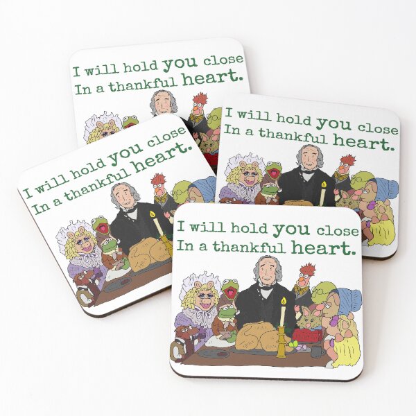 Item preview, The Muppet Christmas Carol - Thankful Heart, large text designed and sold by Jennifer Grene.