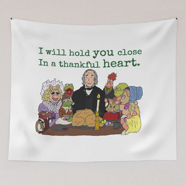 Item preview, The Muppet Christmas Carol - Thankful Heart, large text designed and sold by Jennifer Grene.