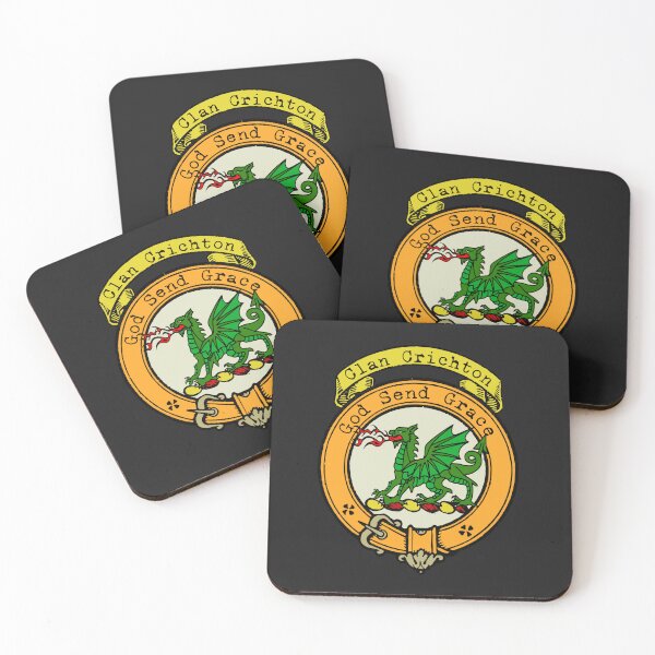 Item preview, Crichton Clan Surname crest designed and sold by BagTown Clans.