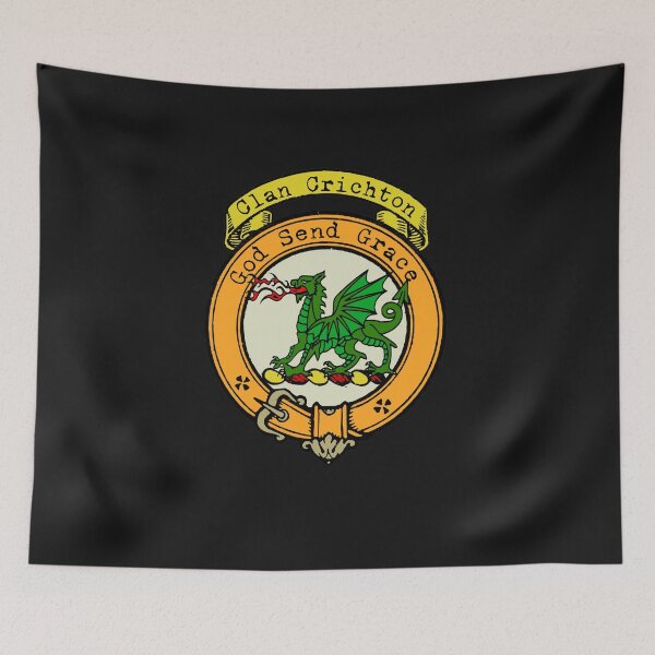 Item preview, Crichton Clan Surname crest designed and sold by BagTown Clans.