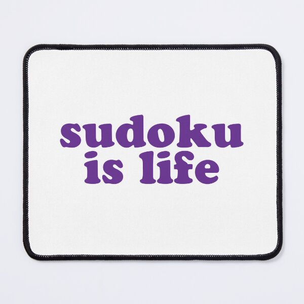Item preview, Sudoku is Life | Purple Font 1 designed and sold by beanibooi.