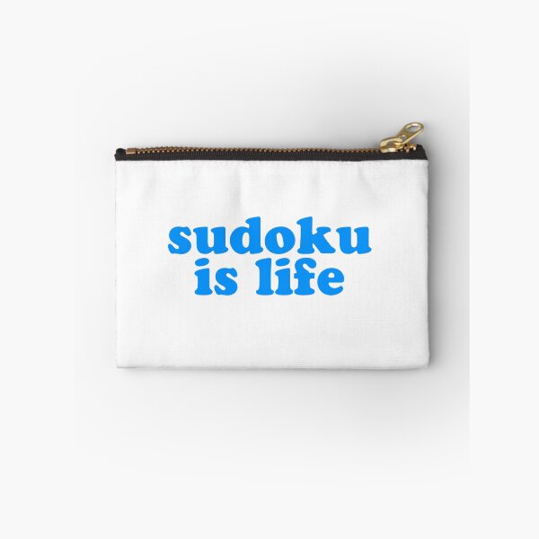 Item preview, Sudoku is Life | Blue Font Font 1 designed and sold by beanibooi.