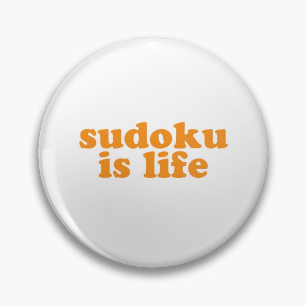 Item preview, Sudoku is Life | Orange Font 1 designed and sold by beanibooi.