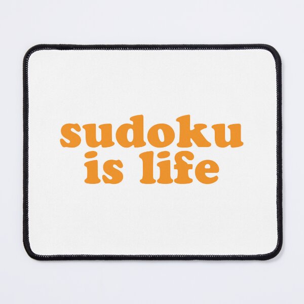 Item preview, Sudoku is Life | Orange Font 1 designed and sold by beanibooi.