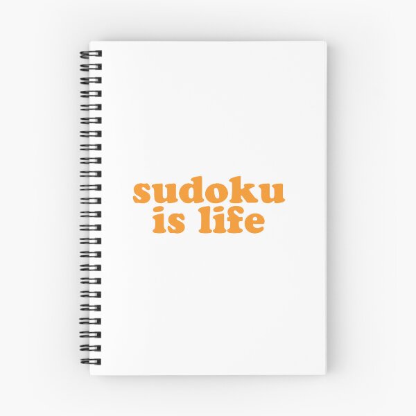 Item preview, Sudoku is Life | Orange Font 1 designed and sold by beanibooi.