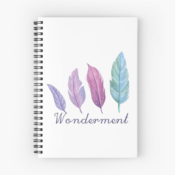 Item preview, Wonderment Colored Feathers, inspirational meanings designed and sold by Targeted Inspire.