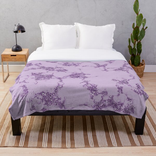 Artikelvorschau, Sparkly Onyx Glitter Marble Purple Watercolor Palette 4 entworfen und verkauft von Janzay.