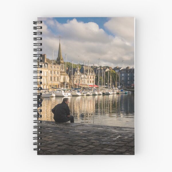 Item preview, Honfleur Harbour in the Evening Sun designed and sold by SMartin.