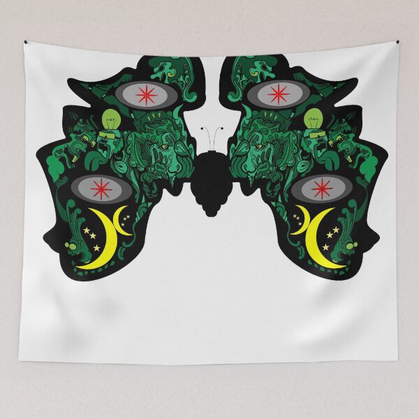 Item preview, butterfly shape doodle art illustration  designed and sold by GoresanShiftB.