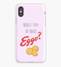 Should I stay or? iPhone Case