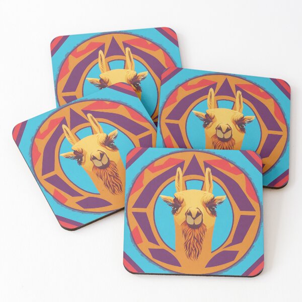 Artikelvorschau, Llama logo, geometric, vector, symmetrical, minimalism entworfen und verkauft von DrawItOnce.